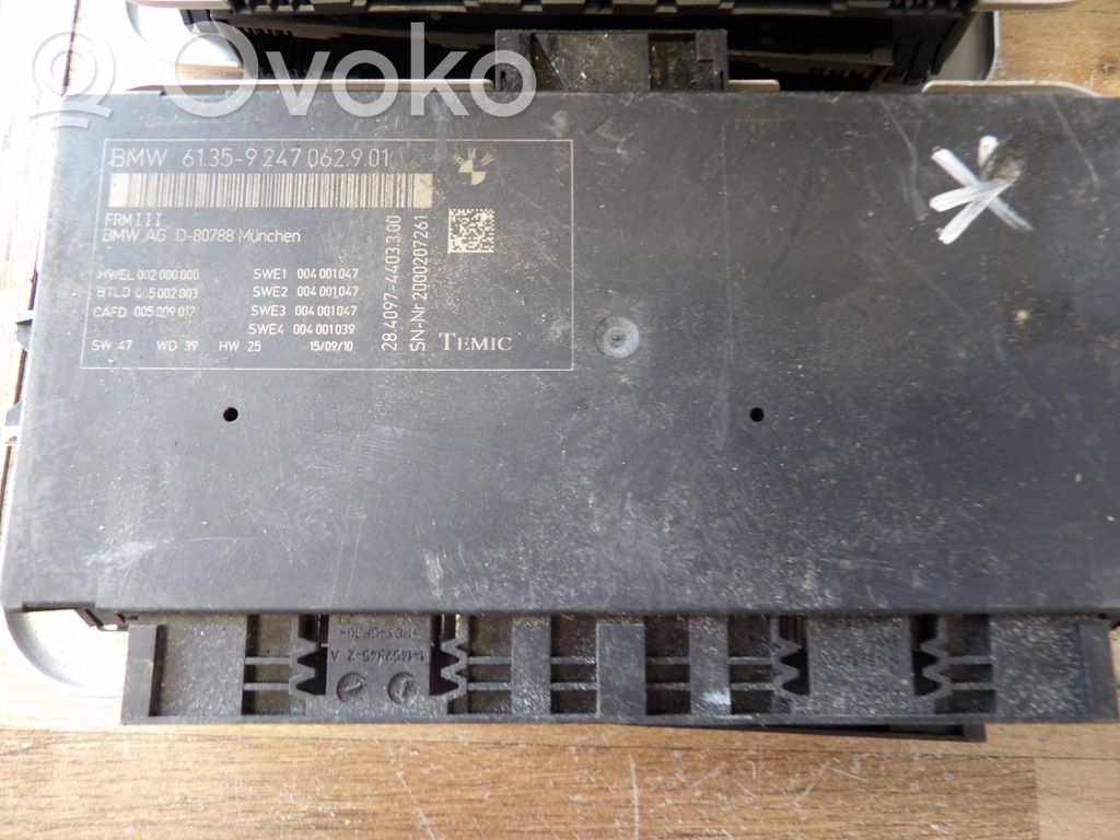 BMW 5 F10 F11 Sterownik / Moduł świateł LCM 