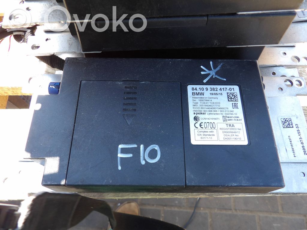 BMW 5 F10 F11 Moduł / Sterownik Bluetooth 