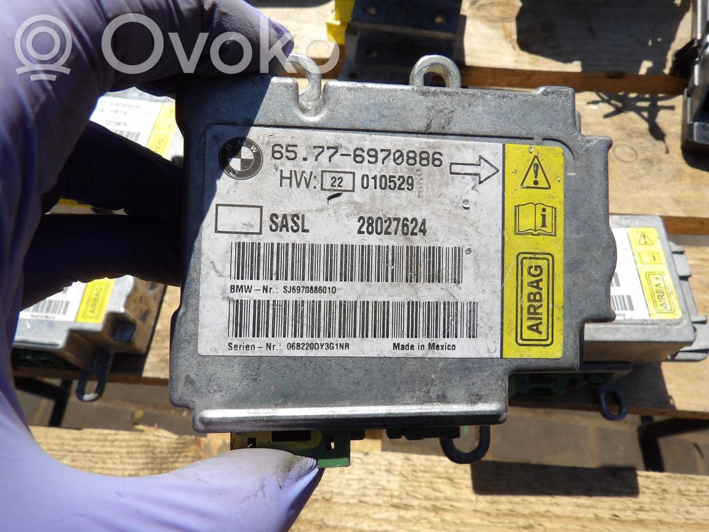 Airbag control unit/module   6970886,28027624,E2010529,SJ6970886