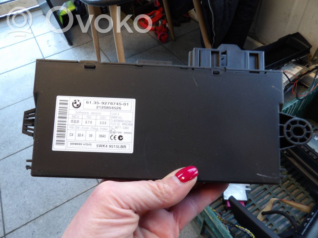 CAS control unit/module   9278745,5WK49515LBR,2120804526