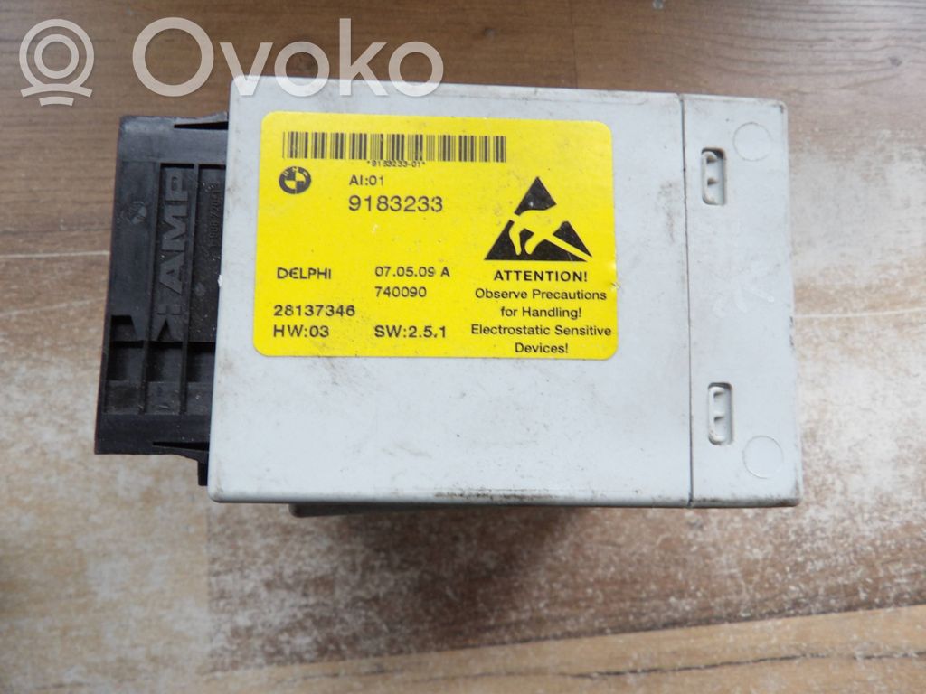 Center console control module   9183233,740090,28137346