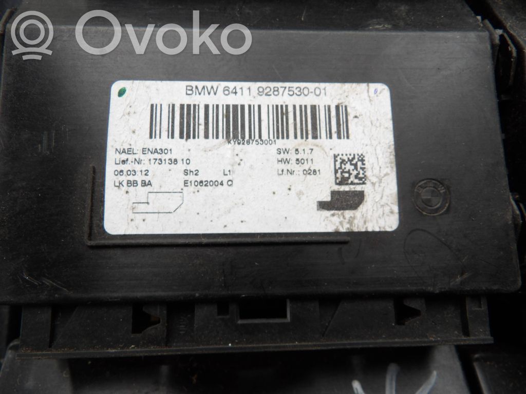 Unidad de control/módulo del aire acondicionado   9287530,17313810,E1062004