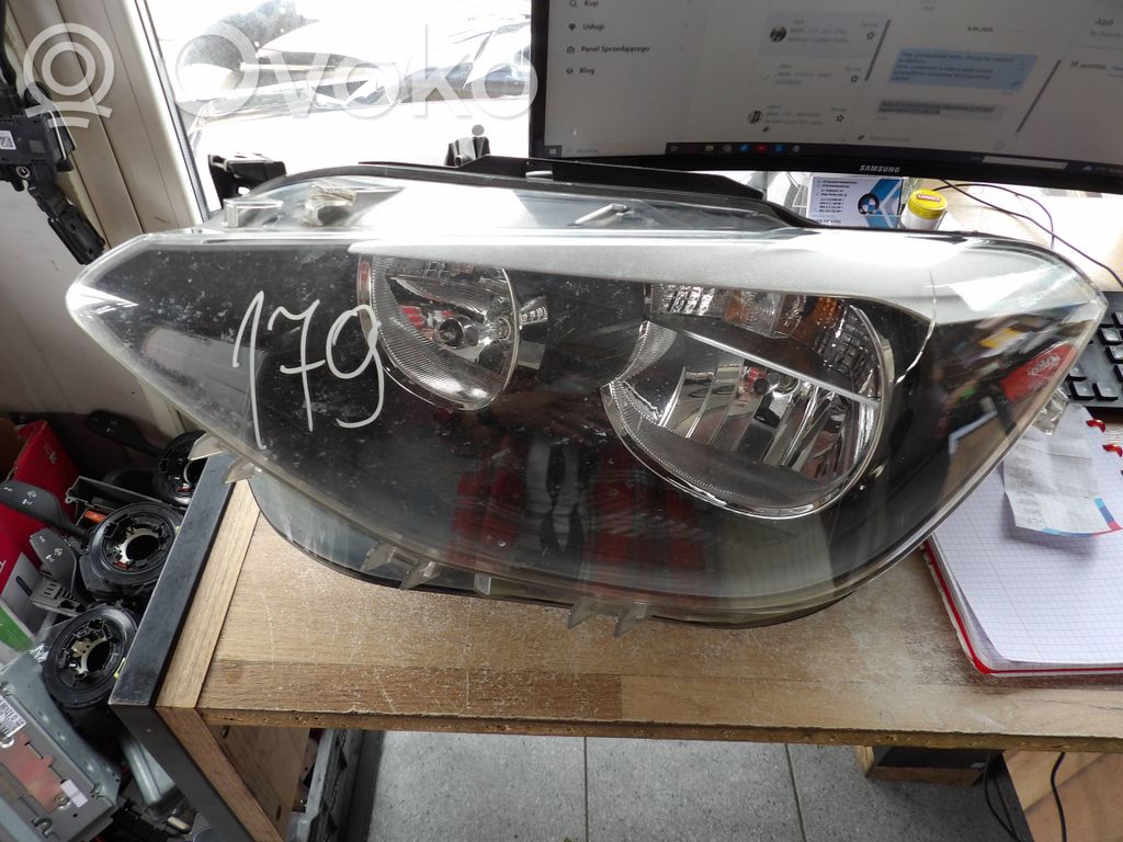 BMW 1 F20 F21 Lampa przednia 