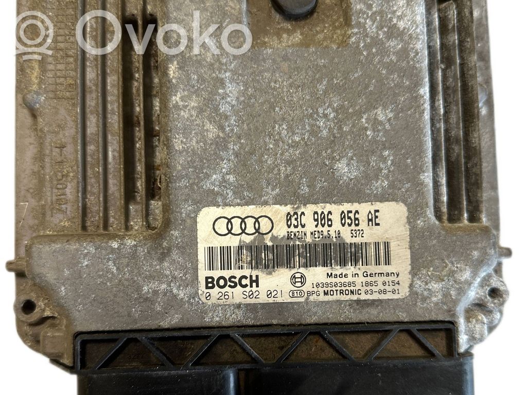 Audi A3 S3 8P Engine control unit/module 
