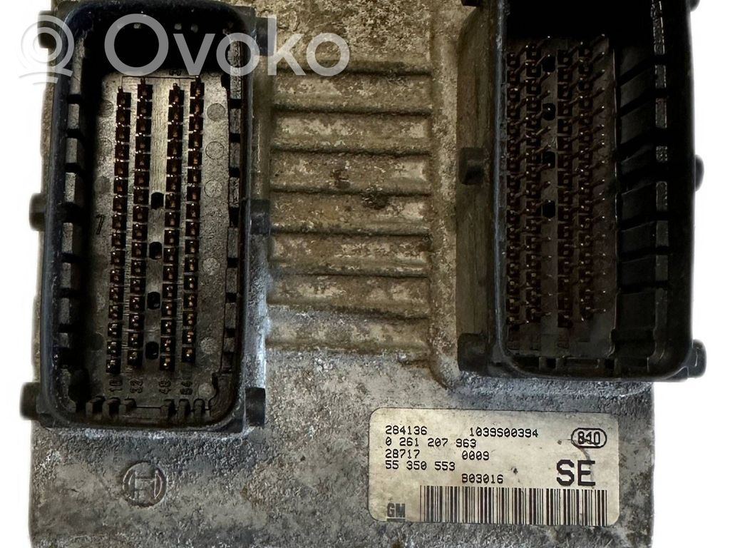 Opel Astra G Engine control unit/module 