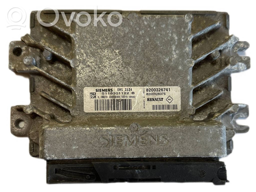 Renault Clio II Engine control unit/module 