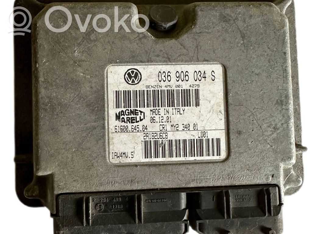 Skoda Fabia Mk1 (6Y) Engine control unit/module 