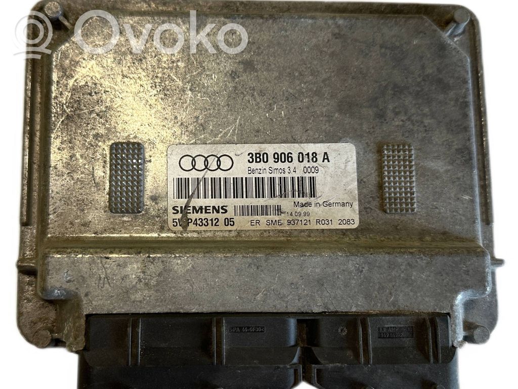 Engine control unit/module   3B0906018A,5WP43312