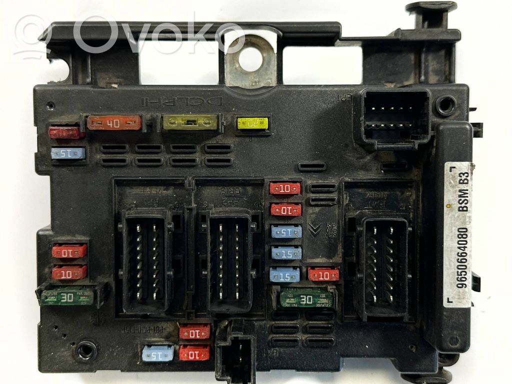 Modulo fusibile   9650664080