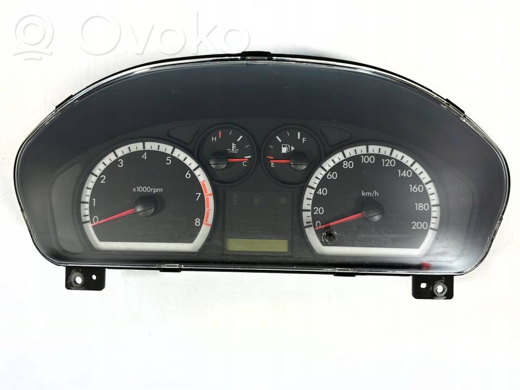 Chevrolet Aveo Geschwindigkeitsmesser Cockpit 