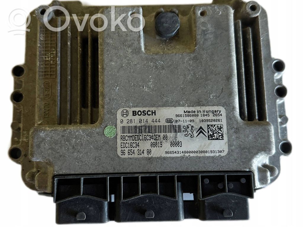 Citroen Nemo Variklio valdymo blokas 