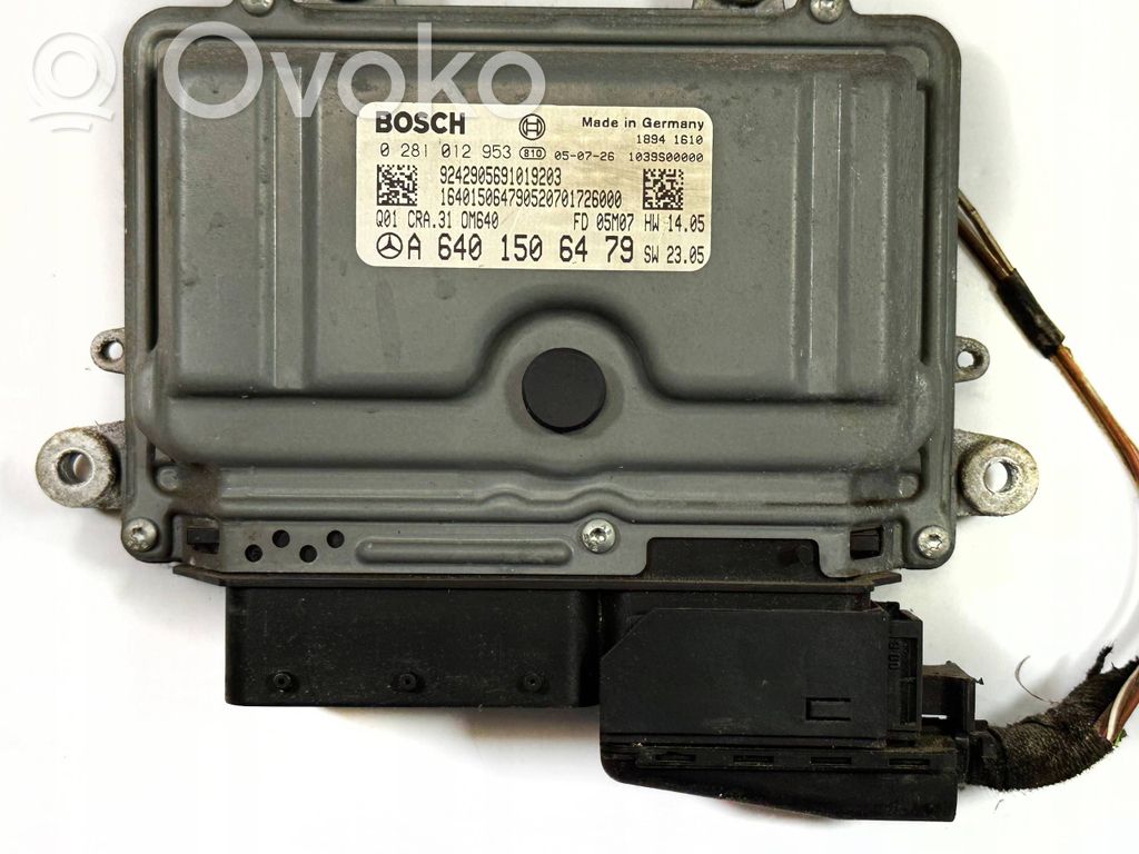 Mercedes-Benz A W169 Engine control unit/module 
