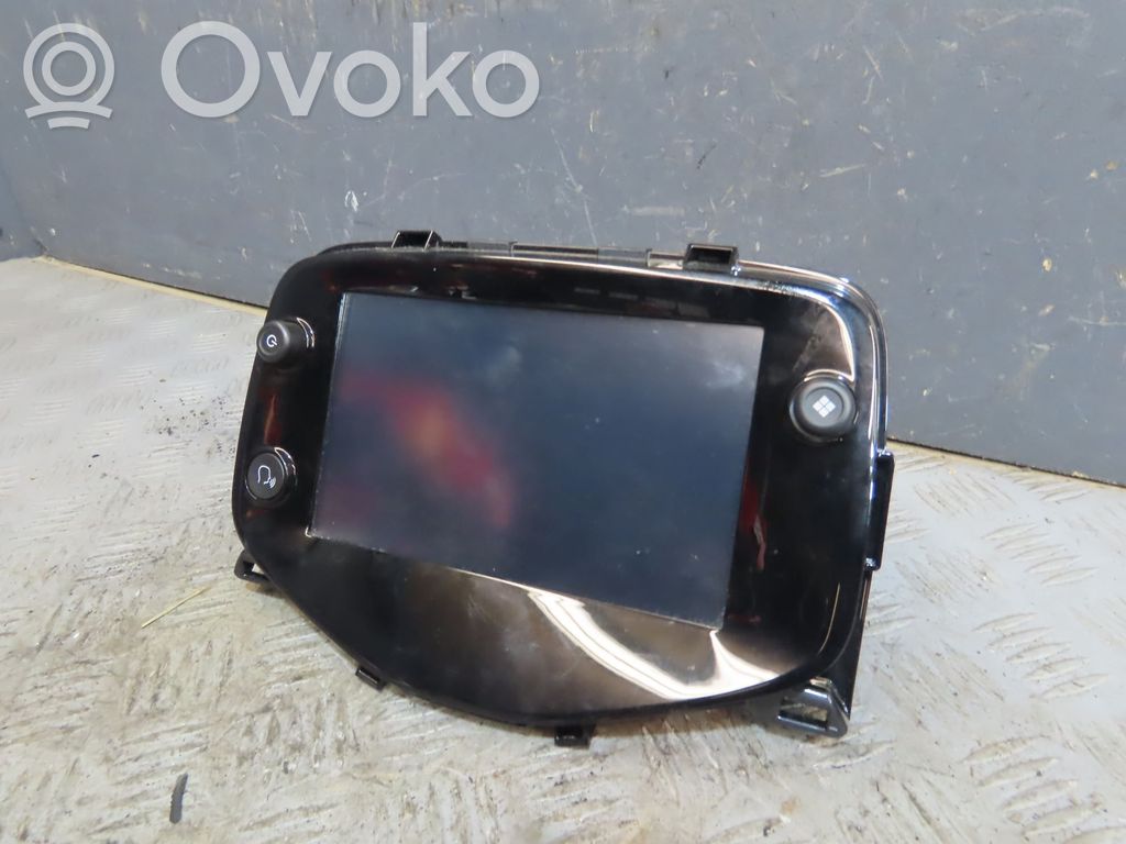 Citroen C1 Radio/CD/DVD/GPS head unit 
