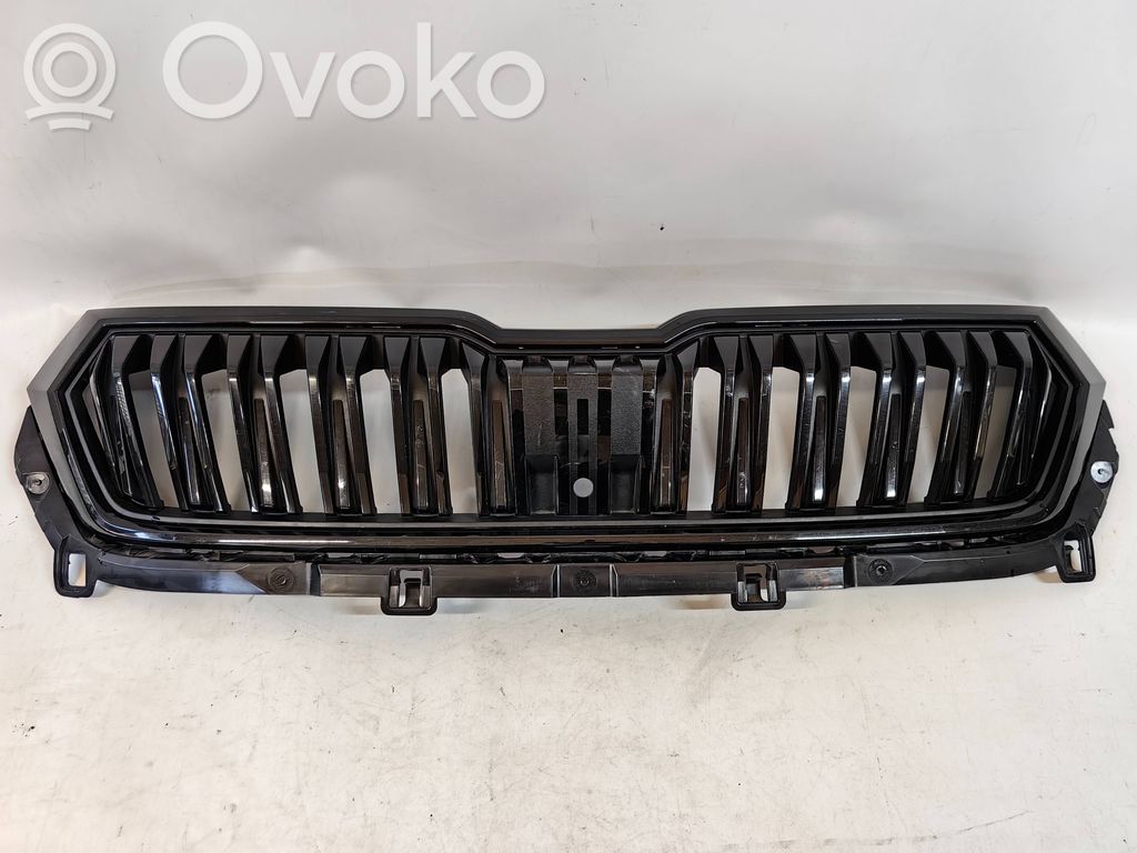Skoda Karoq Rejilla superior del radiador del parachoques delantero 