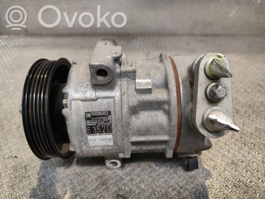 Air conditioning (A/C) compressor (pump)   39006352