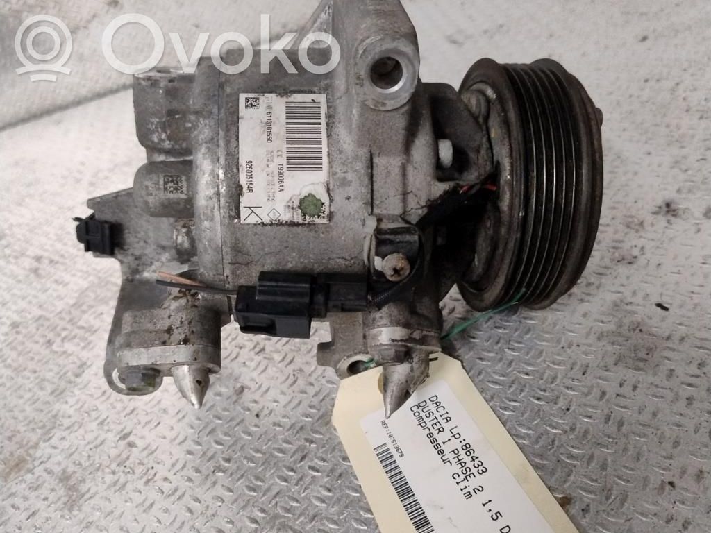 Air conditioning (A/C) compressor (pump)   926005154R