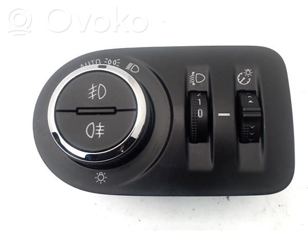 Opel Astra K Interruptor de control del panel de luces 
