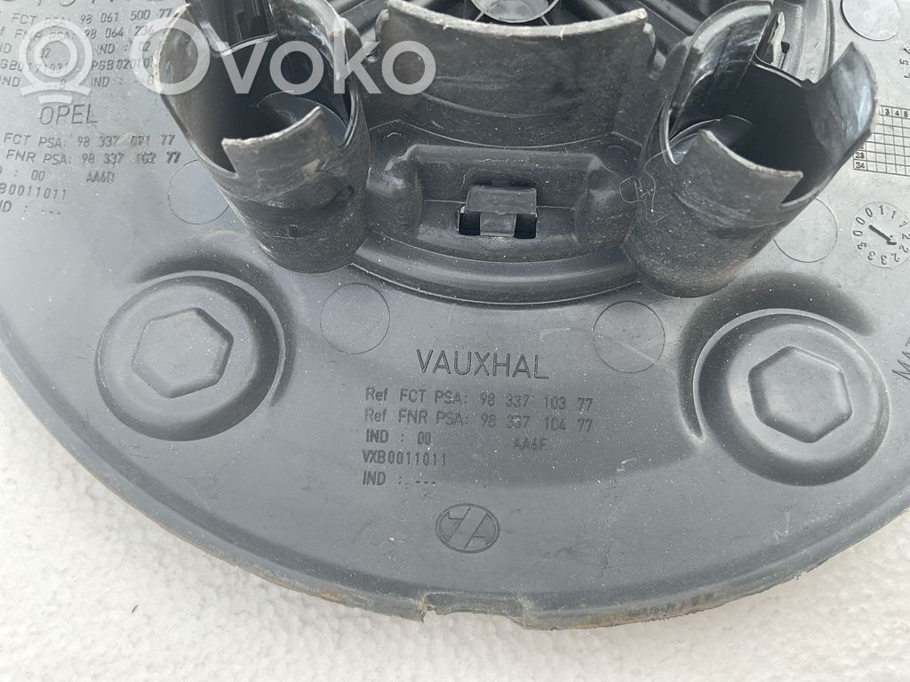 Dekielki / Kapsle oryginalne   9833710377,VXB0011011