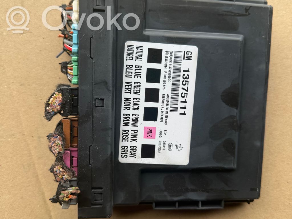 Module confort   13575111,F00HJ00625
