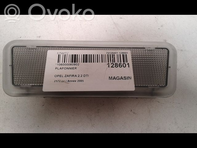 Opel Zafira A Lampă scaun față 
