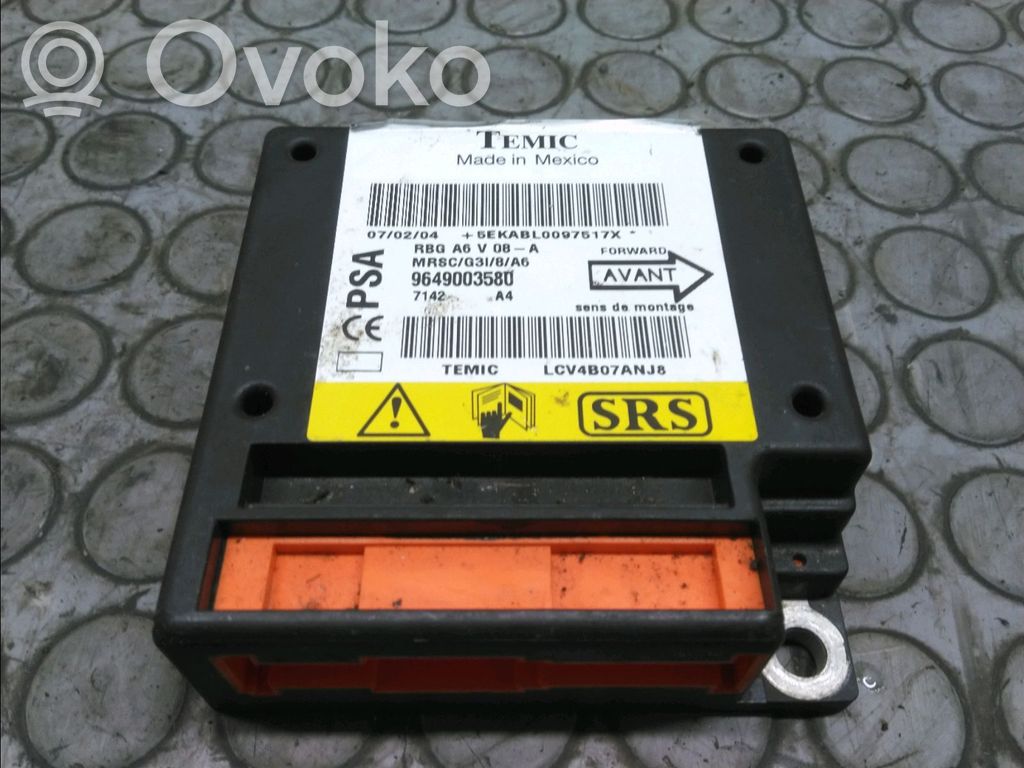 Citroen C2 Airbag control unit/module 