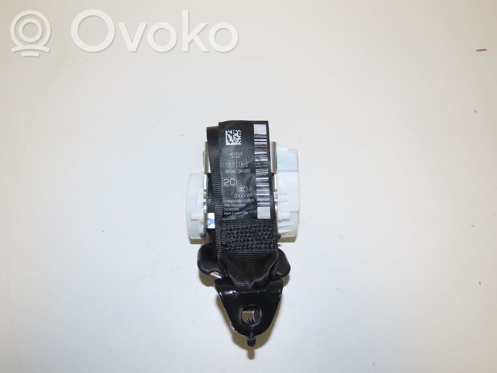 Citroen C3 Saugos diržas vidurinis (gale) 