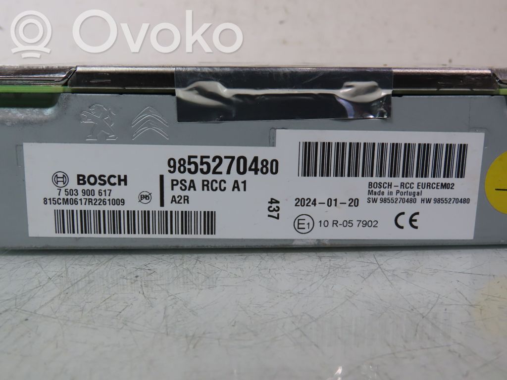 Citroen C3 Unitate principală radio/CD/DVD/GPS 