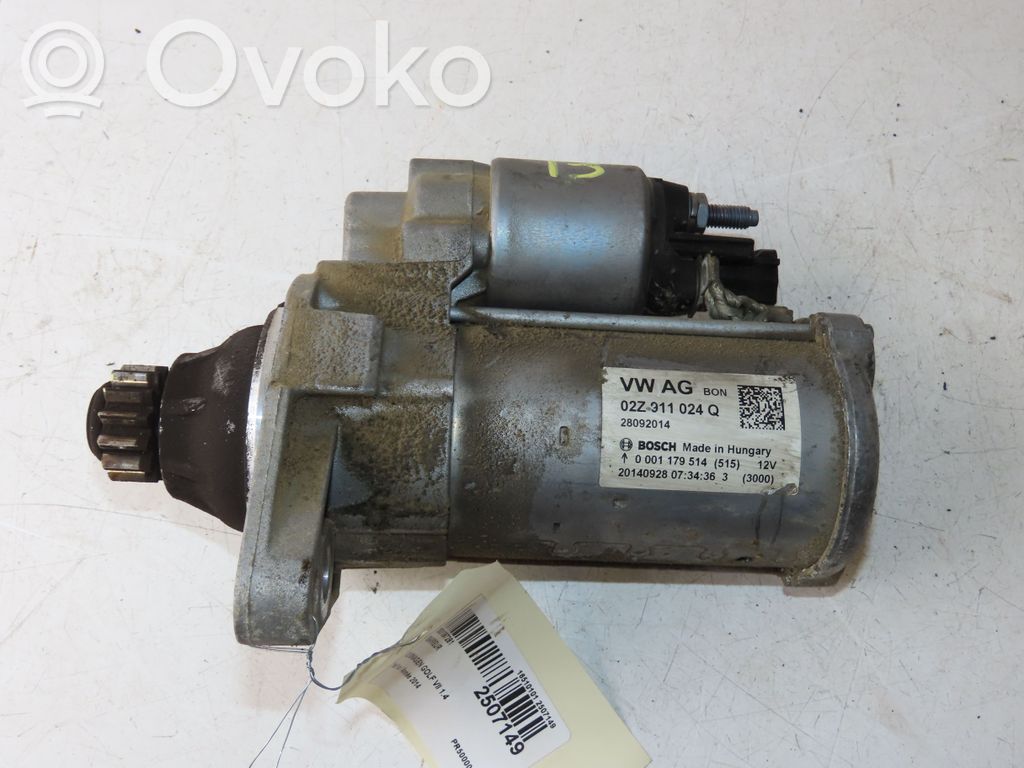 Volkswagen Golf VII Motor de arranque 