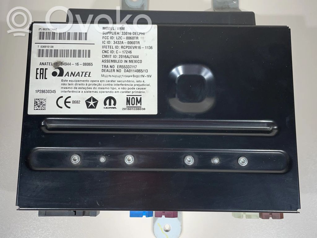 Module de contrôle vidéo   68376134AE,1P28630345