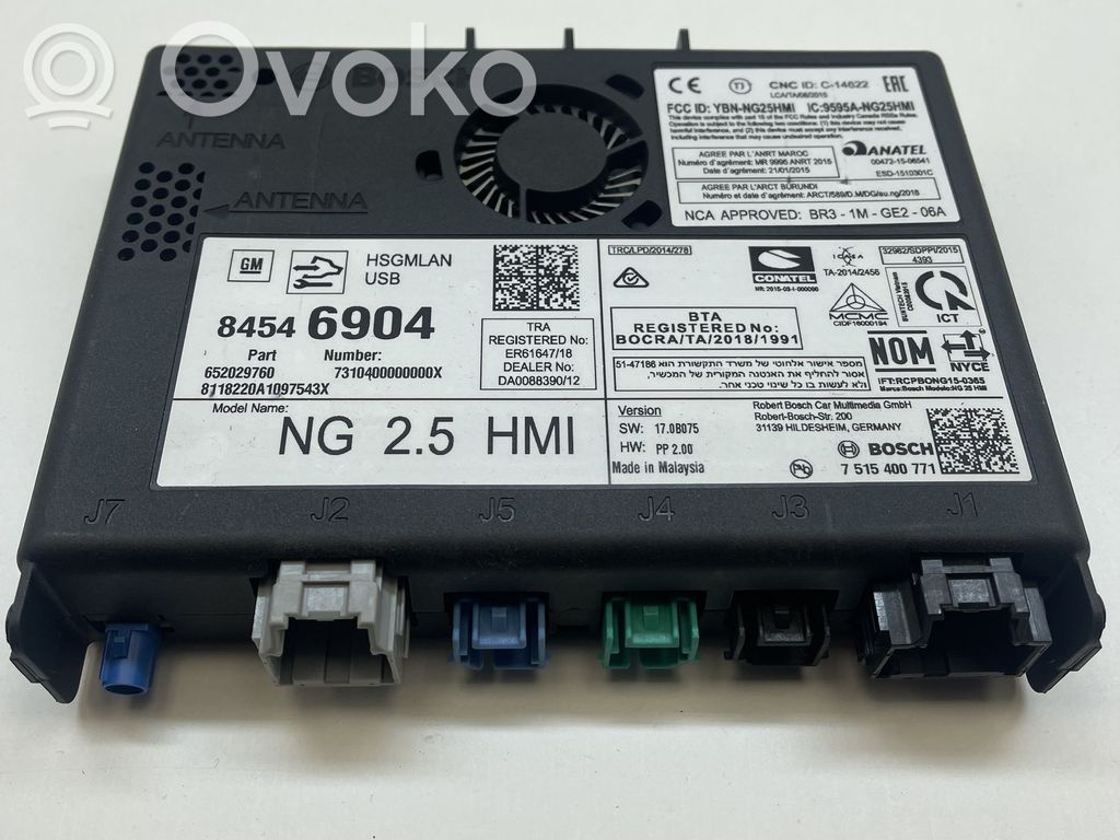 GPS navigation control unit/module   652029760,84546904,7310400000000X