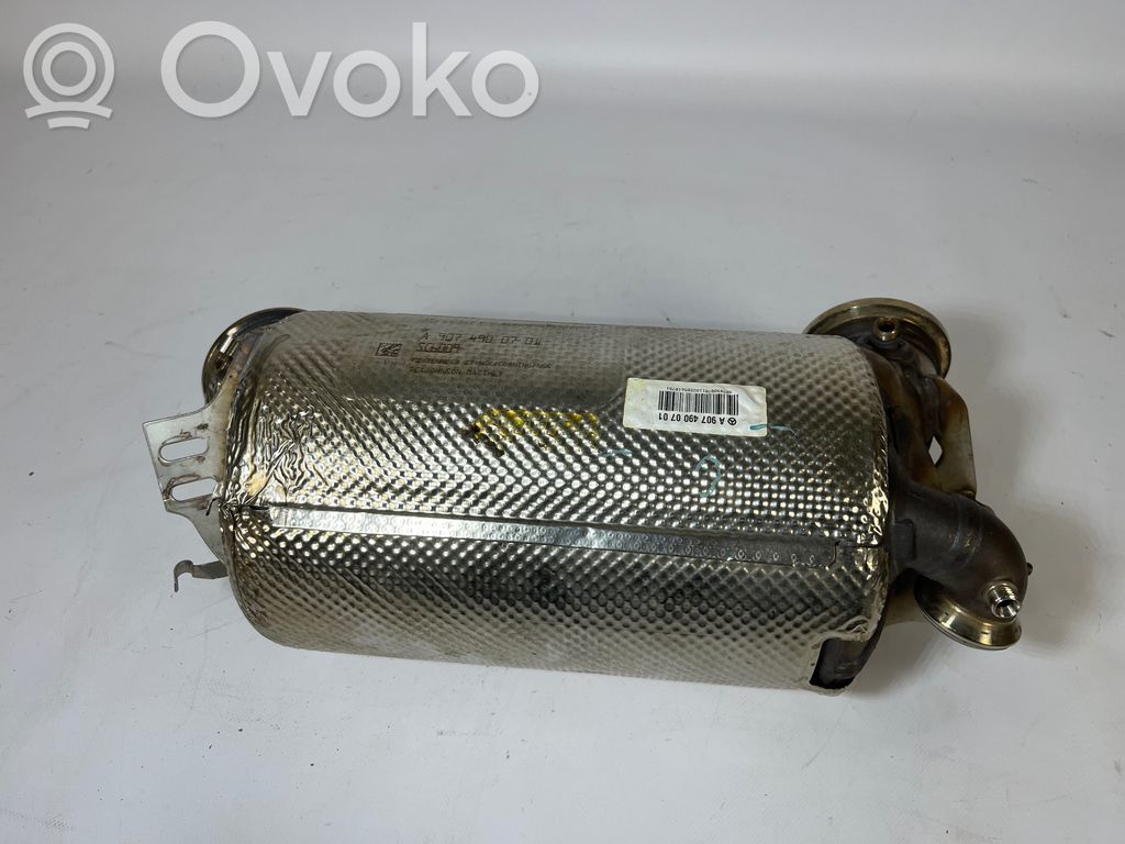 Mercedes-Benz Sprinter W907 W910 Filtr cząstek stałych Katalizator / FAP / DPF 