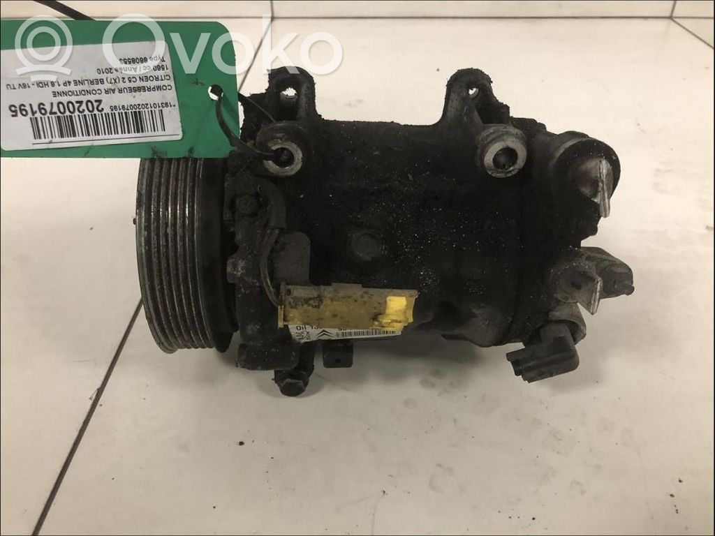 Citroen C5 Air conditioning (A/C) compressor (pump) 