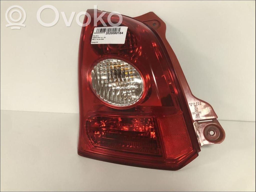 Nissan Pixo Lampa tylna 
