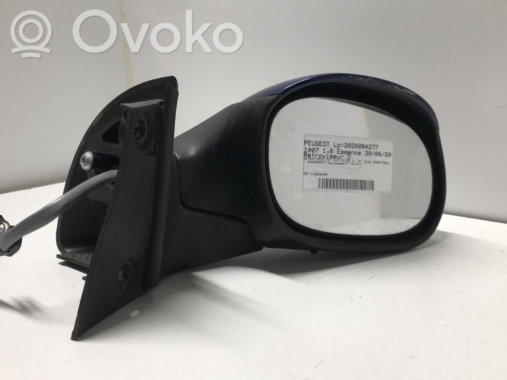 Peugeot 1007 Espejo lateral manual 