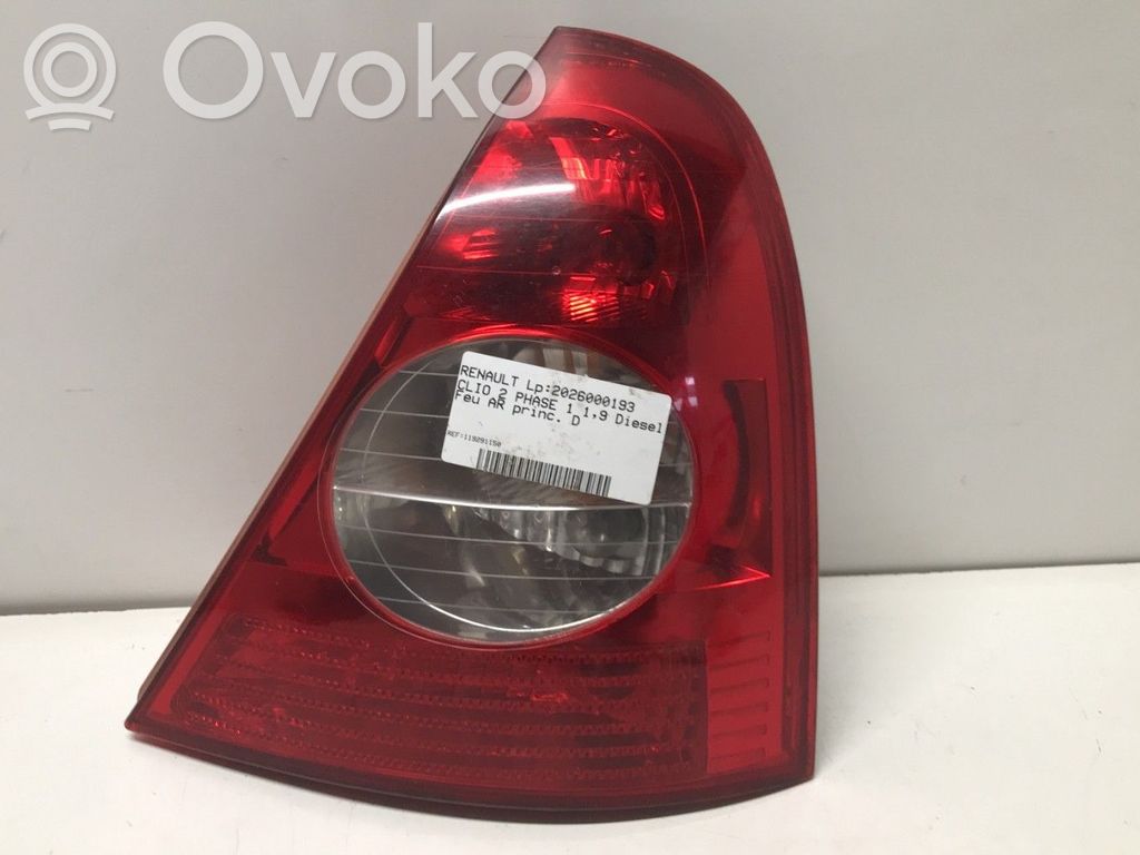 Renault Clio II Lampa tylna 