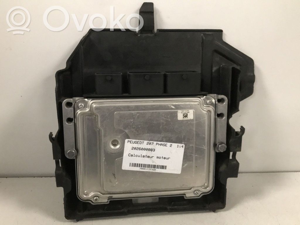 Peugeot 207 Engine control unit/module 