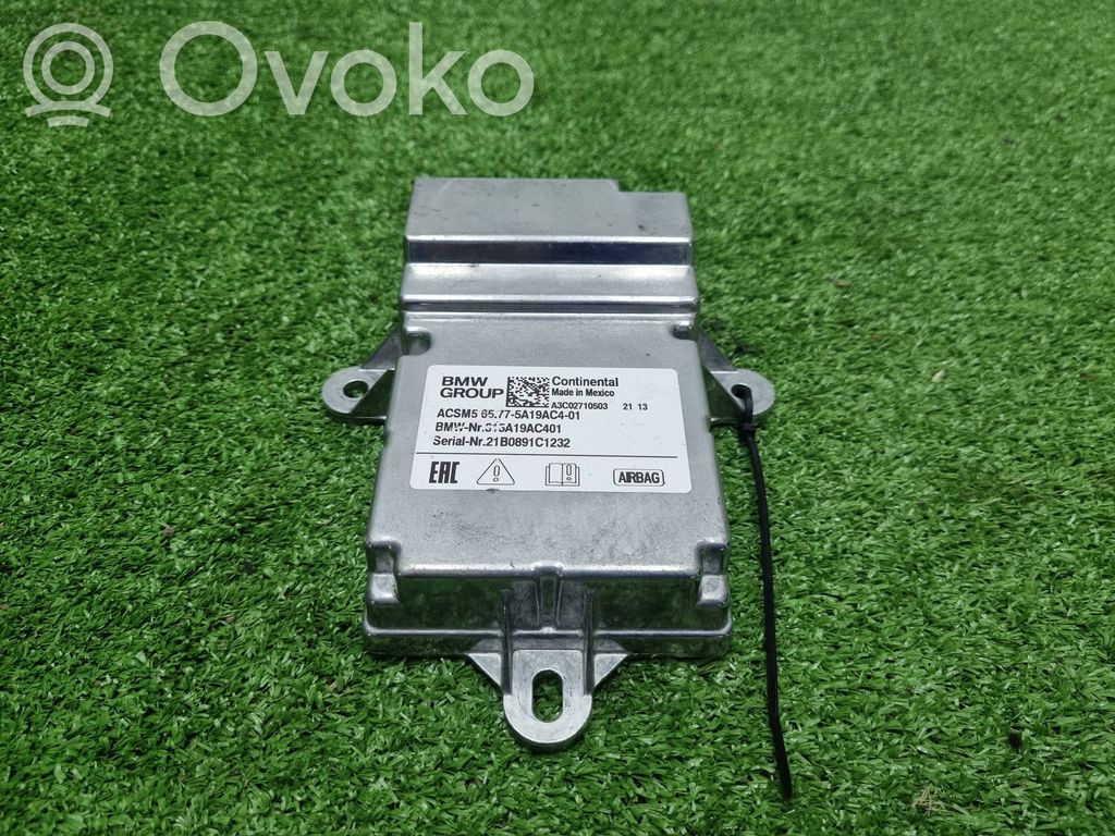 Sterownik / Moduł Airbag   5A19AC4,21B089C1232,A3C0271053,315A19AC401,65775A19AC401