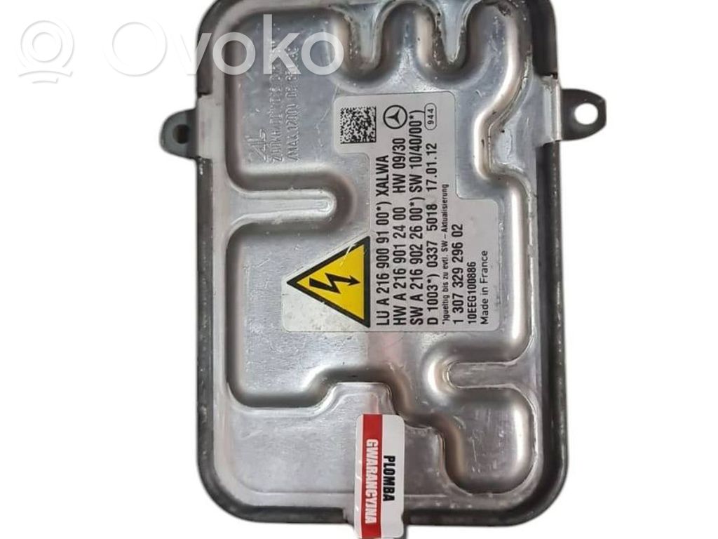 Sterownik / moduł świateł Xenon   A2169009100,2169009000,A2169009000