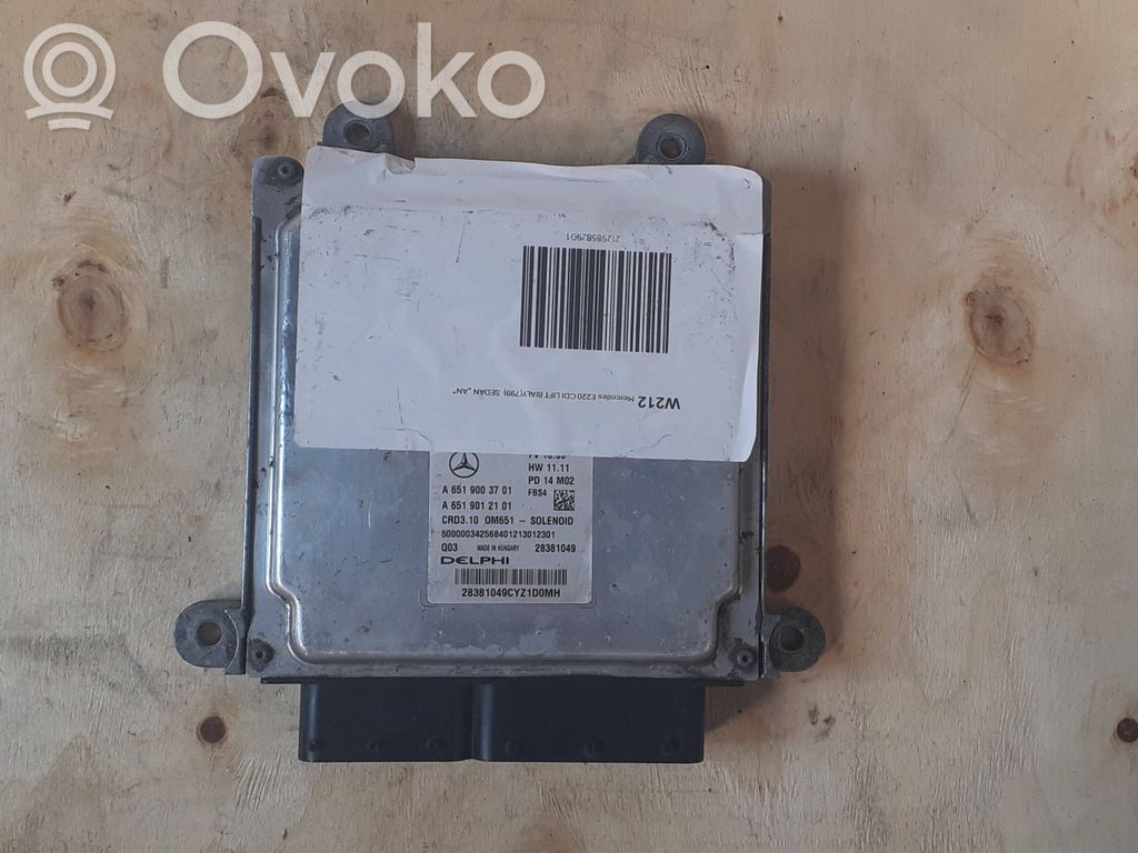 Mercedes-Benz E W212 Engine control unit/module ECU 