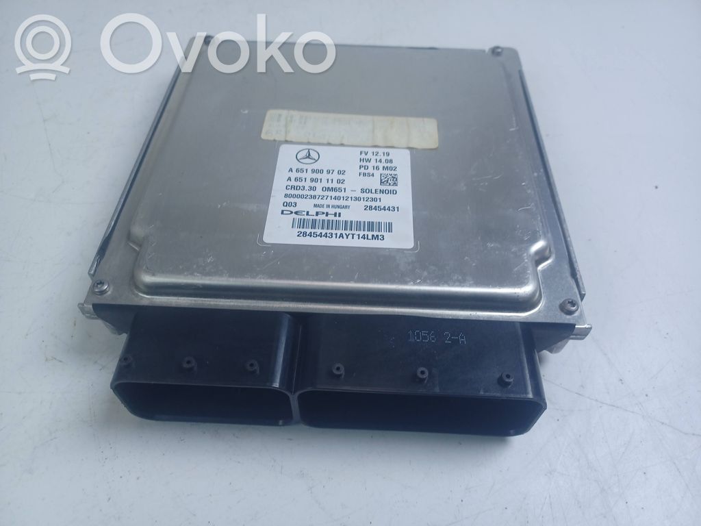 Mercedes-Benz GLA W156 X156 Engine control unit/module 