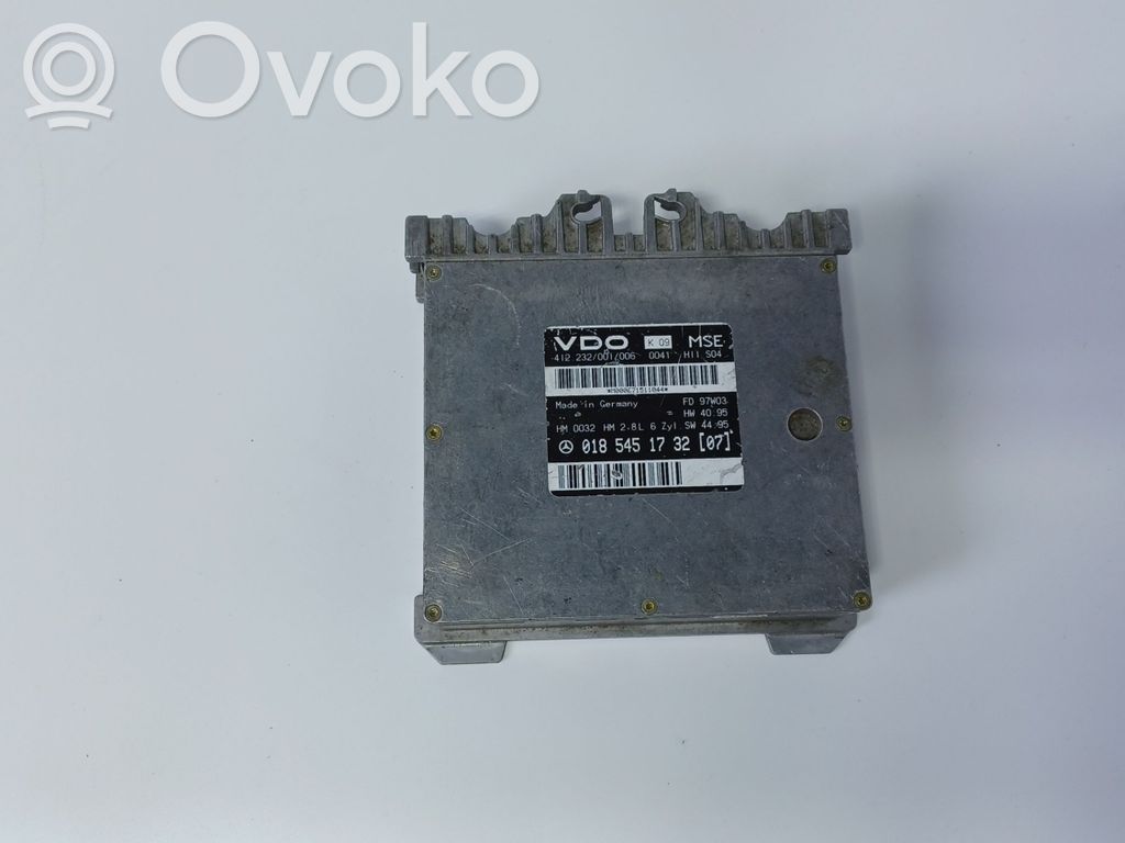 Mercedes-Benz E W210 Unitate/modul de control motor 
