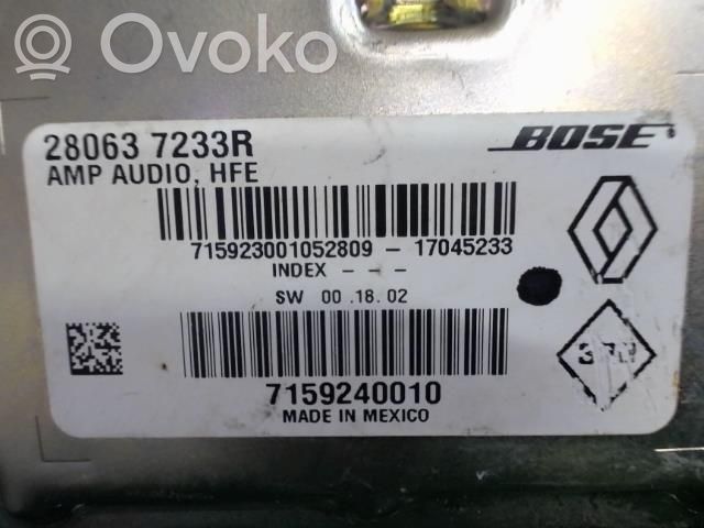 Renault Kadjar Amplificator sunet 