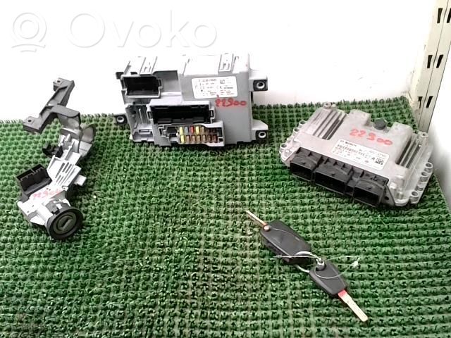 Citroen Nemo Engine ECU kit and lock set 