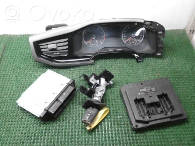 Volkswagen Polo VI Engine ECU kit and lock set 