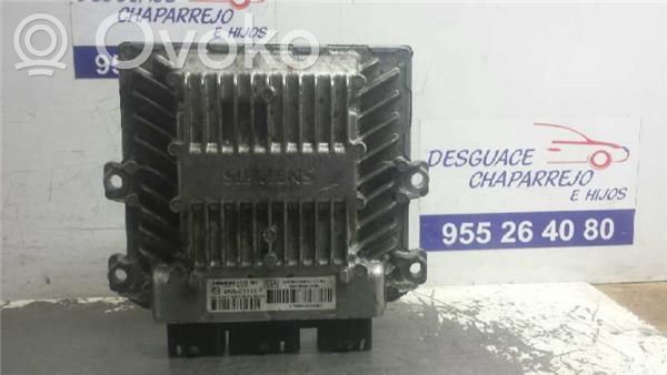 Engine control unit/module ECU   5WS40111ET,SW9654925380