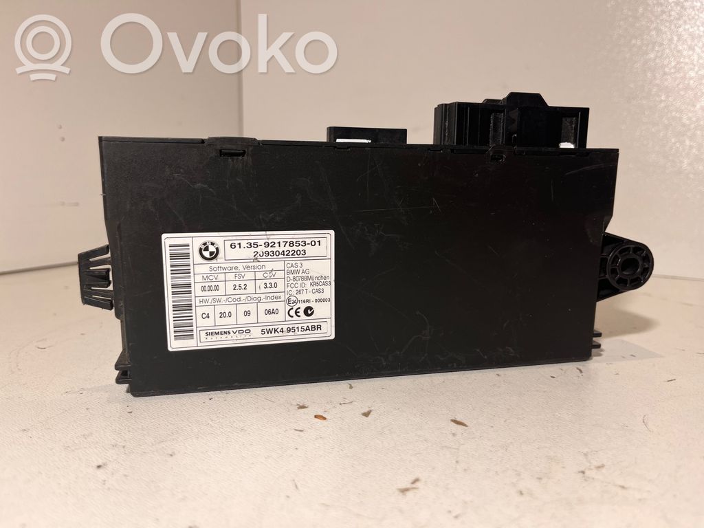 CAS control unit/module   9217853,9217853,5WK49515ABR
