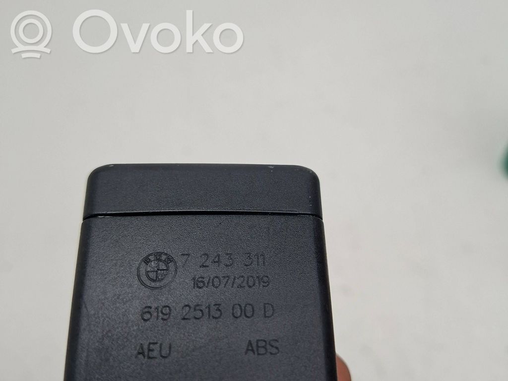 BMW 3 F30 F35 F31 Klamra tylnego pasa bezpieczeństwa 