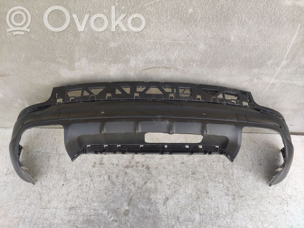 Porsche Cayenne (9Y0 9Y3) Moldura inferior del parachoques trasero 