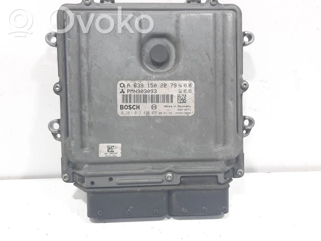 Smart ForFour I Engine control unit/module 