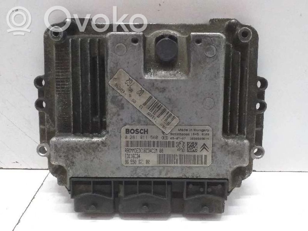 Engine control unit/module   0281011560,9659062180